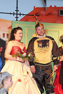 Ihre Lieblichkeit Prinzessin Bea I. mit Prinz Sandro I.